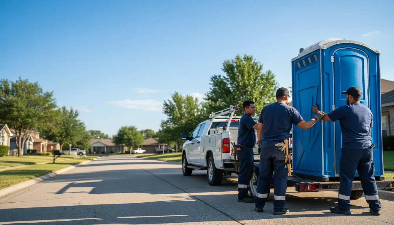 Portable Toilet Rental in Turkey, TX near me